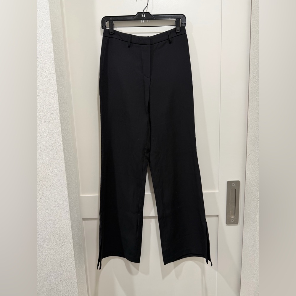 AQUA Flare Dress Pants- black (size S)